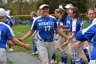 Softball vs Emerson 1  Wheaton College Softball vs Emerson in game 1 of a doubleheader. - Photo By: KEITH NORDSTROM : Wheaton, Softball